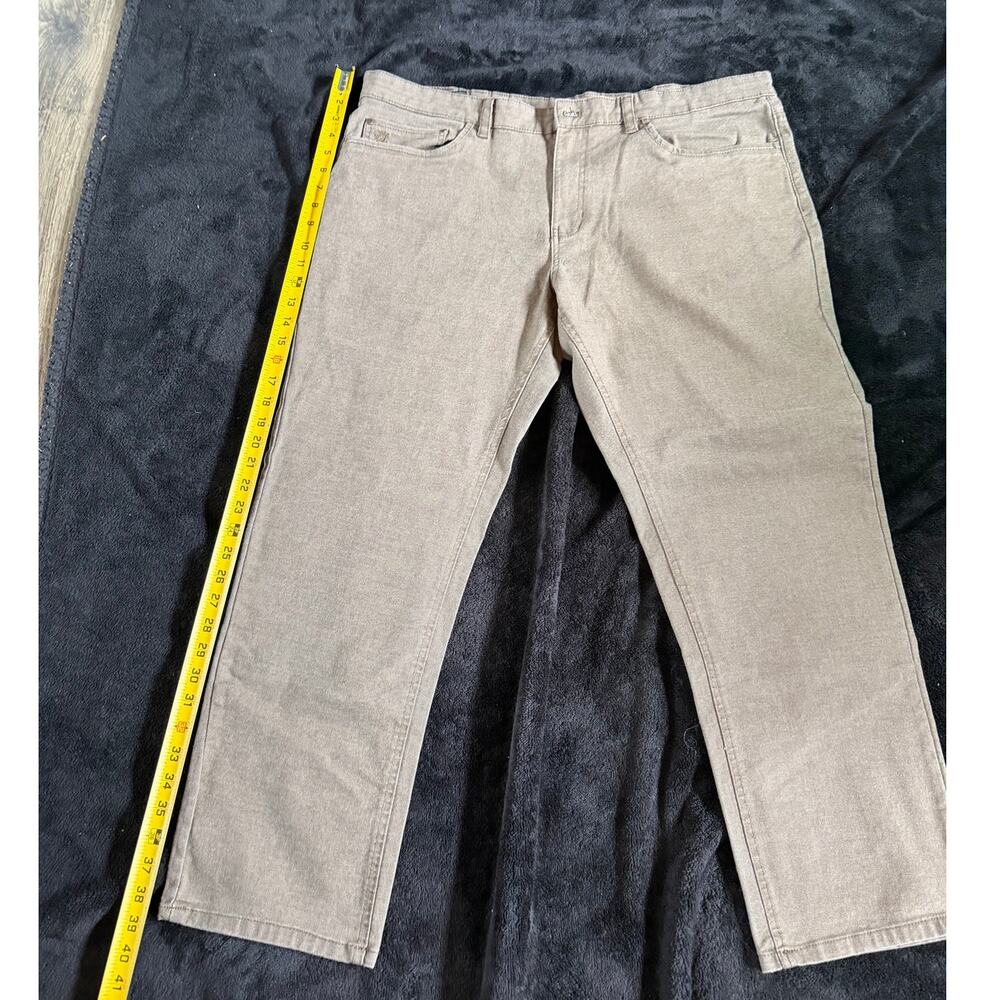 English Laundry mens jeans 40x30 brown straight leg denim